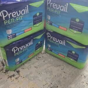 Bundle Of 4 ! Prevail Per-Fit Daily Underwear